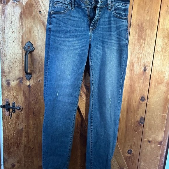 Kut from the Kloth Dark Blue Straight Leg Jeans - Picture 1 of 2